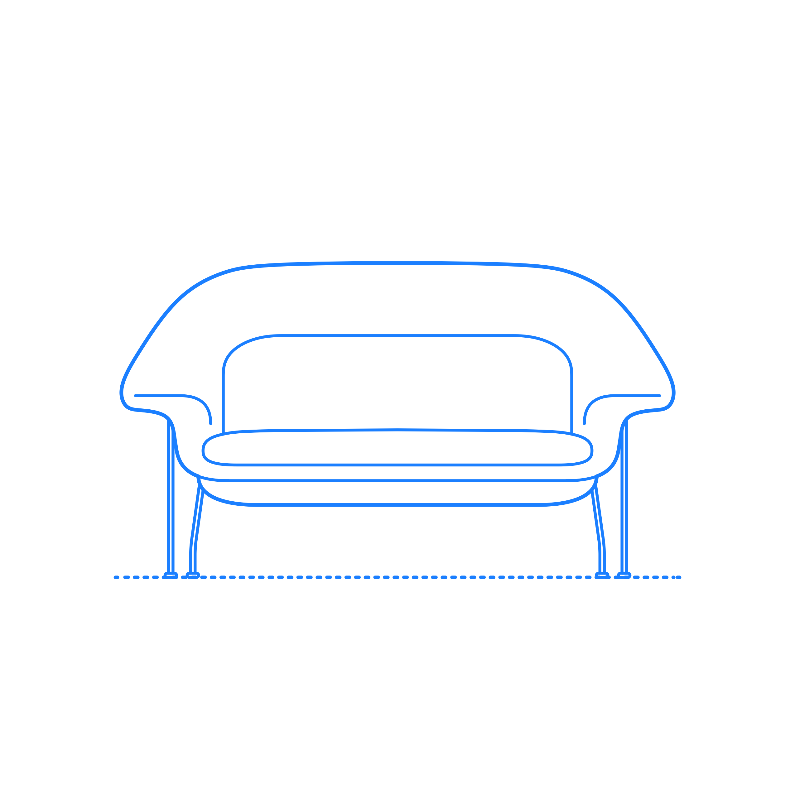 Furniture Settee Womb Settee Icon Svg Vector Free Vectors